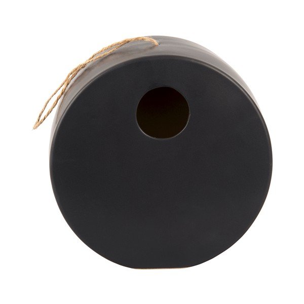 Crna keramička kućica za ptice PT LIVING Bird, ø 20 cm-image-2
