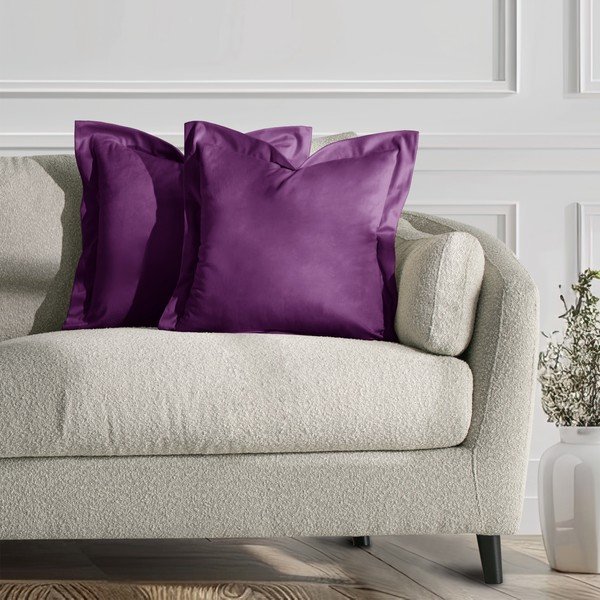 Set od 2 tamno ljubičaste AmeliaHome Side navlake za jastuke, 45 x 45 cm-image-1