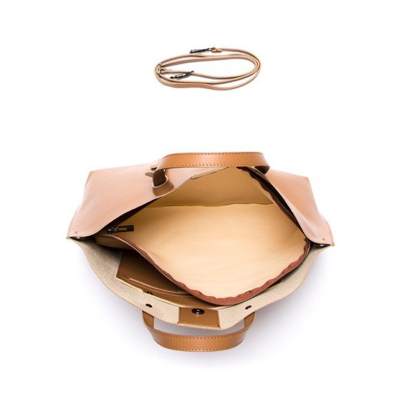 Kožna torbica Luisa Vannini 3034 Cognac-image-3