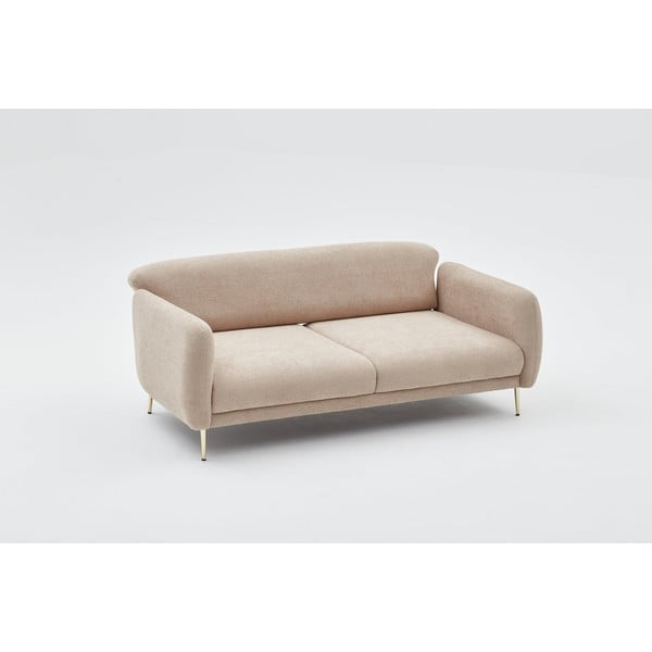 Bež sklopiva sofa 210 cm Simena – Balcab Home-image-1