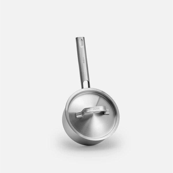 Tava za umake od nehrđajućeg čelika s poklopcem 1,2 l Lucca 4.0 – FABINI-image-1