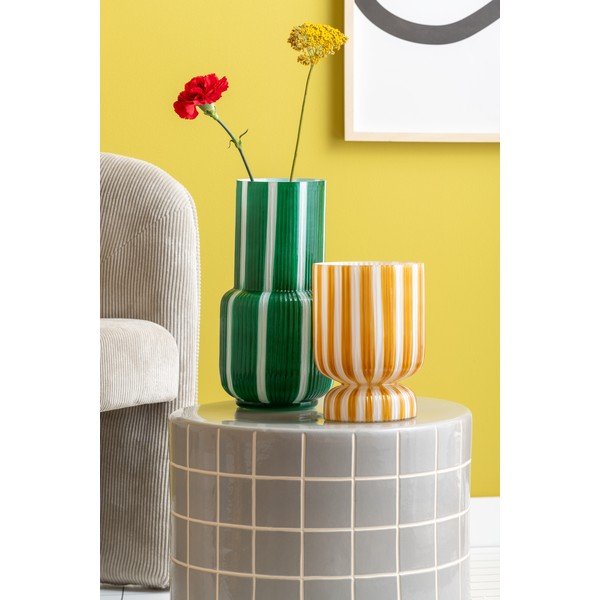 Okrugao pomoćni stol keramički ø 33 cm Retro Tiles – Leitmotiv-image-2