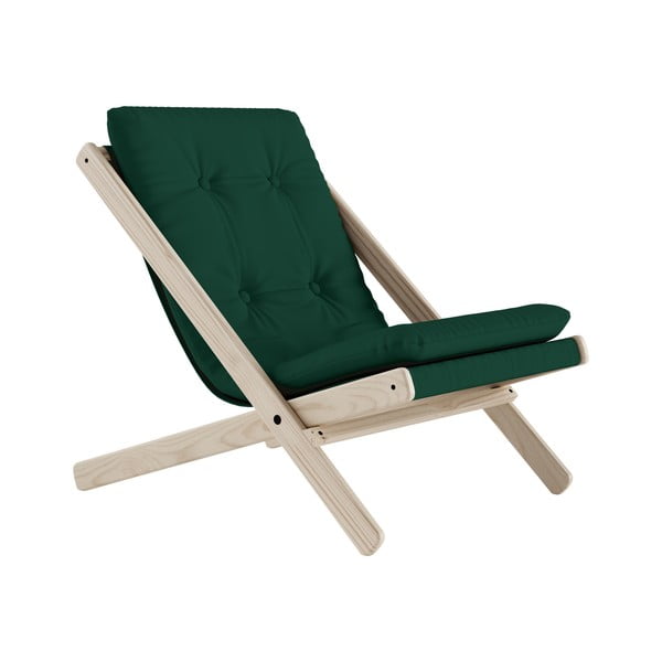 Sklopiva stolica Karup Design Boogie Raw/Tamno zelena