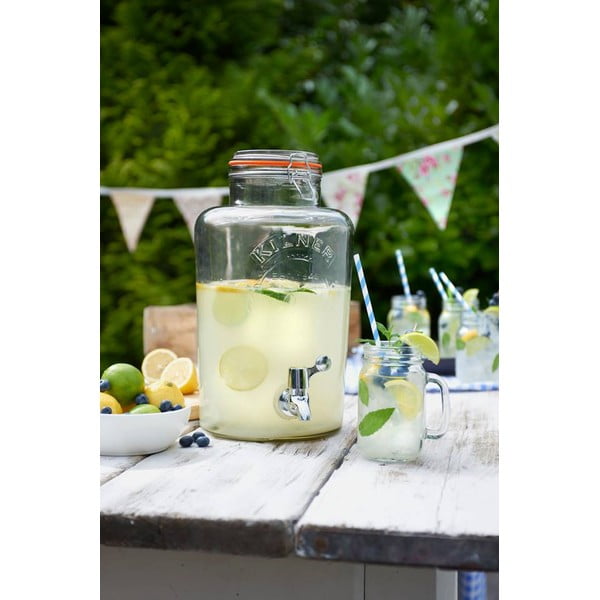 Stakleni dozator pića Kilner, 5 l-image-1