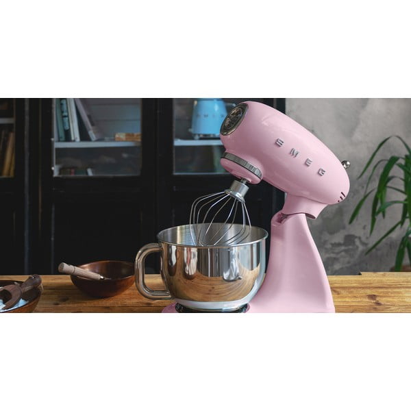 Ružičasti kuhinjski robot Retro Style – SMEG-image-1