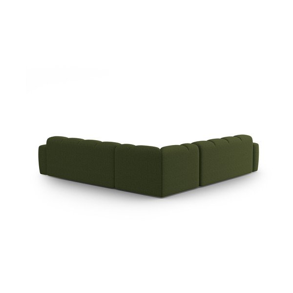 Zelena kutna garnitura Lisa – Micadoni Home-image-4