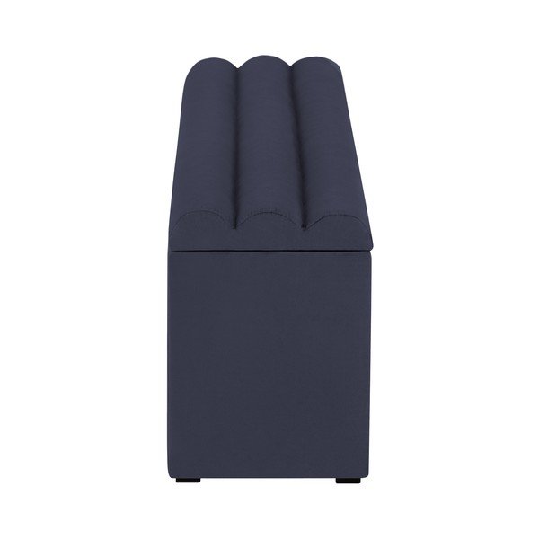 Tamnoplavi otoman s prostorom za odlaganje Cosmopolitan Design LA, 180 x 47 cm-image-3