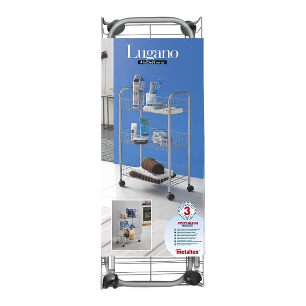 Mobilni stalak s tri police Metaltex Lugano-image-4