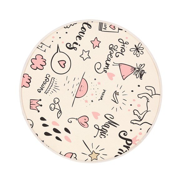 Dječja stropna svjetiljka s tekstilnim sjenilom ø 38 cm Kiddy – Candellux Lighting-image-4