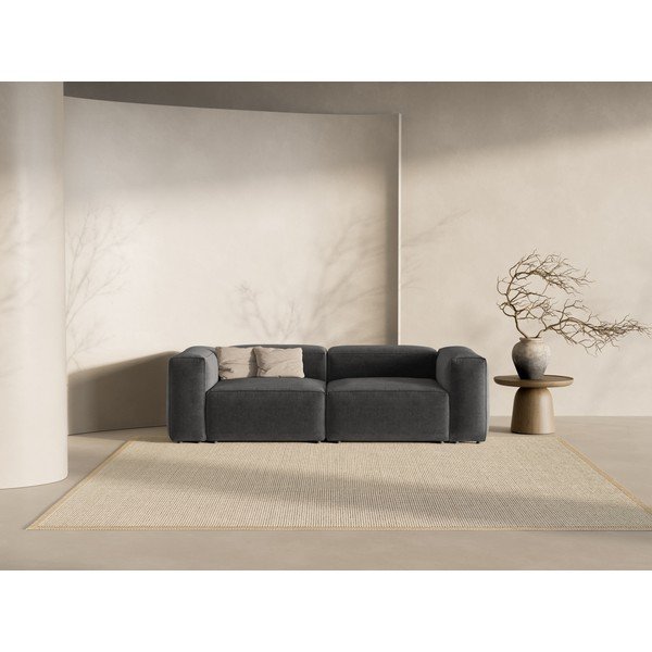 Tamno siva sofa 264 cm Bergamo – Cosmopolitan Design-image-1
