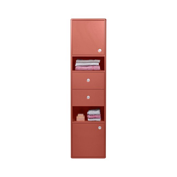 Crveni kupaonski ormarić Tom Tailor Color Bath, 40 x 158 cm-image-3
