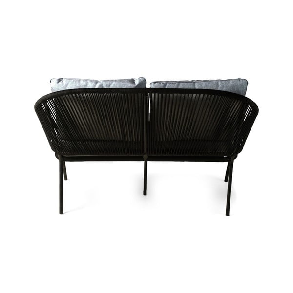 Crni vrtni dvosjed Bonami Selection North-image-4