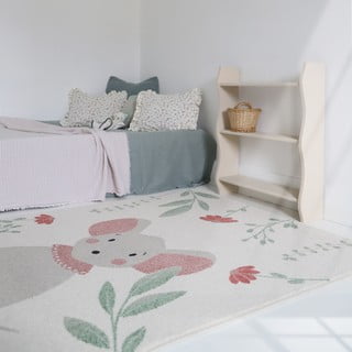 Krem dječji tepih 120x170 cm Poly – Nattiot