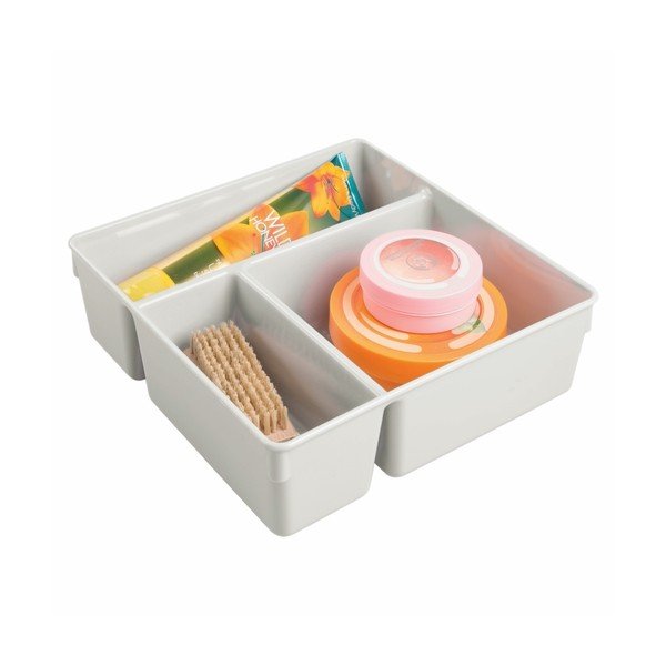 Bijeli organizator InterDesign Clarity Clean-image-1