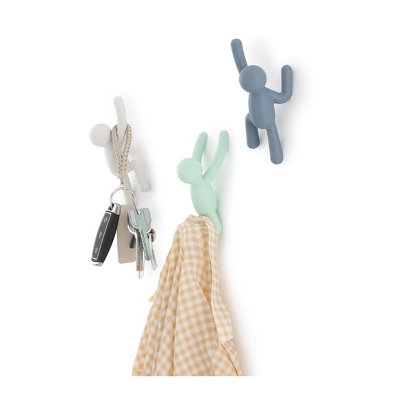 Zidne plastične kuke u setu od 3 kom Buddy - Umbra-image-3