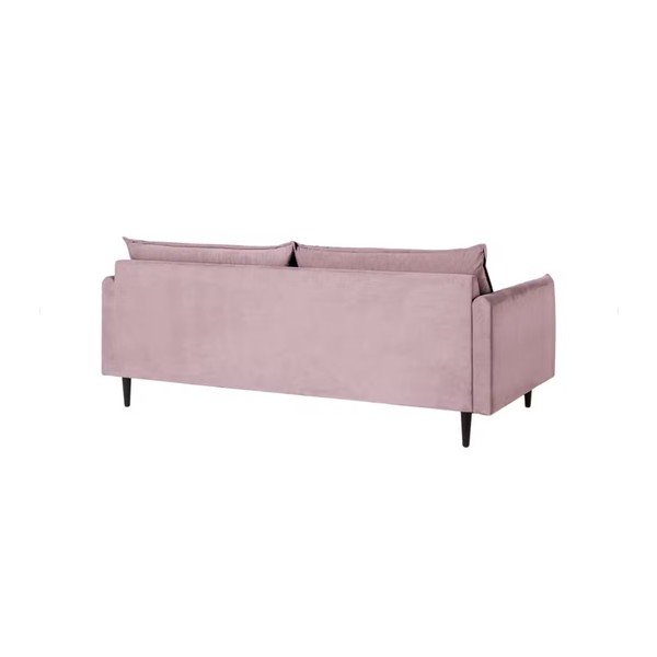 Baršunasta sofa u boji lavande 203 cm Juli – Ropez-image-3
