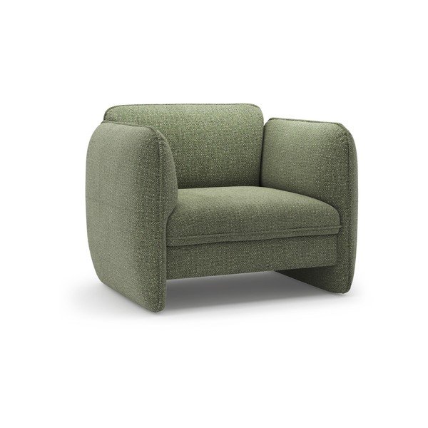 Zelena fotelja od šenila Georgia – Micadoni 