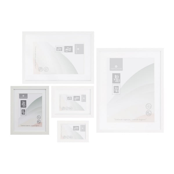 Bijeli stojeći/viseći okvir 22,5x28 cm Sencillo – Casa Selección-image-1