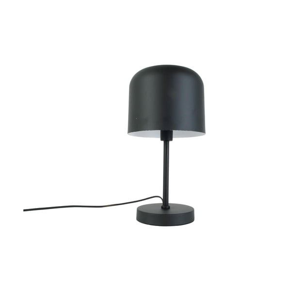 Crna stolna lampa Leitmotiv Capa, visina 39,5 cm