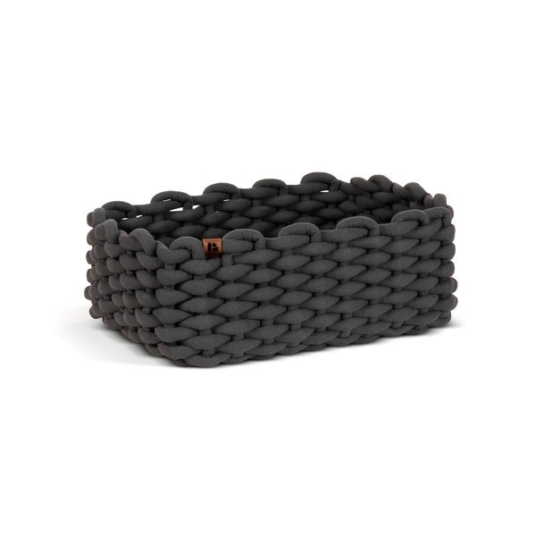 Tekstilna košara 35x25x14 cm Peach Skin M – Bigso