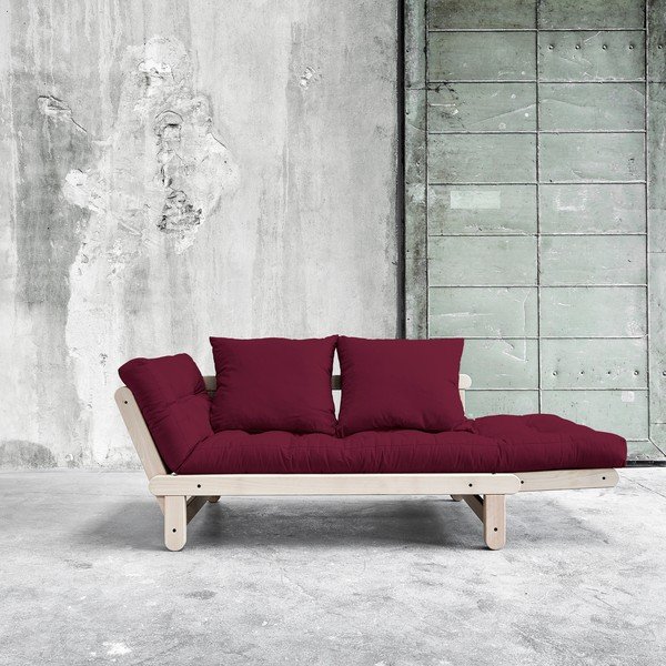 Karup Beat Beech / Light Bordeaux kauč na razvlačenje-image-2