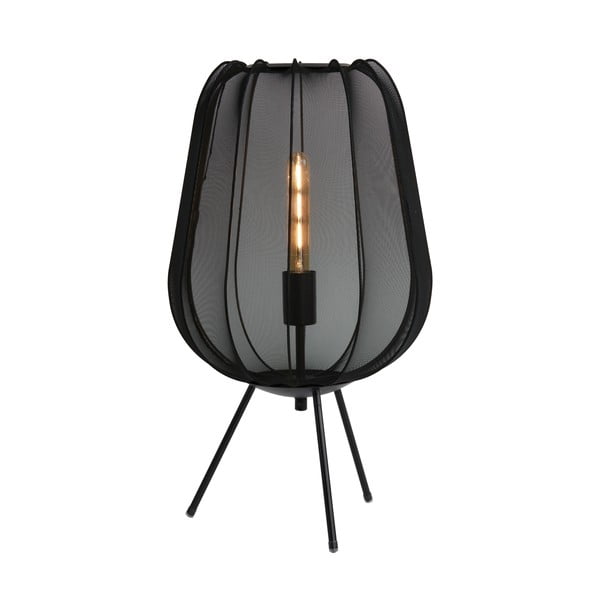 Crna stolna lampa (visina 60 cm) Plumeria - Light & Living