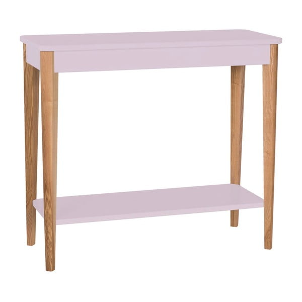 Svijetlo ružičasti konzolni stol Ragaba Ashme širine 85 cm