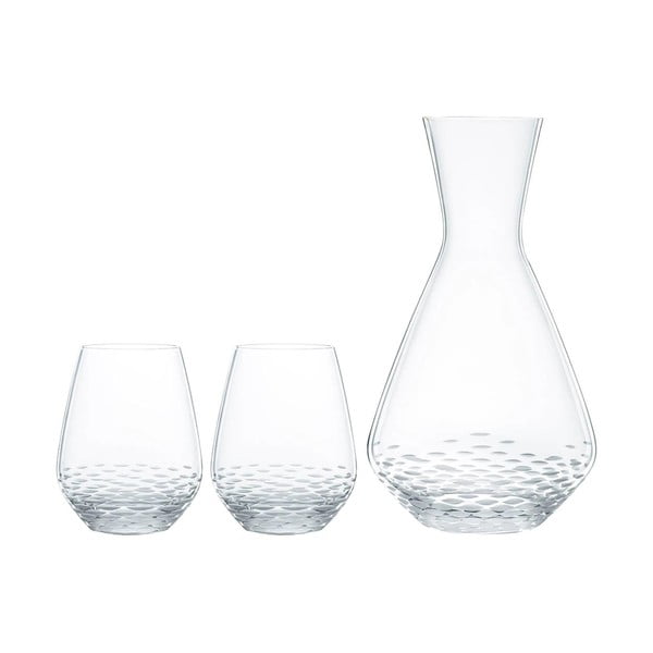 Set od 2 čaše i vrči od Nachtmann Mosaik Decanter kristalnog stakla