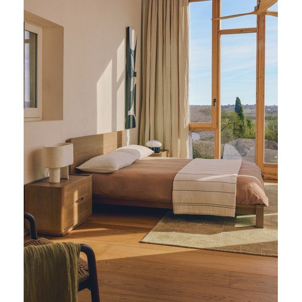 Senf žuti ručno rađen tepih 200x300 cm Eloda – Kave Home-image-1