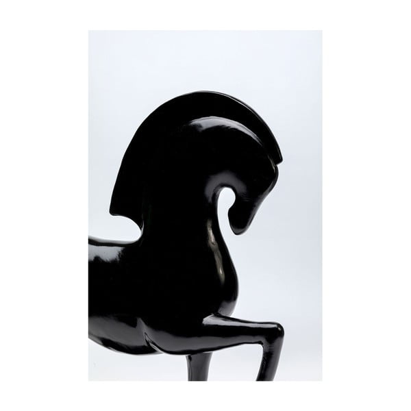 Crna skulptura konj Kare Design Proud Horse-image-1