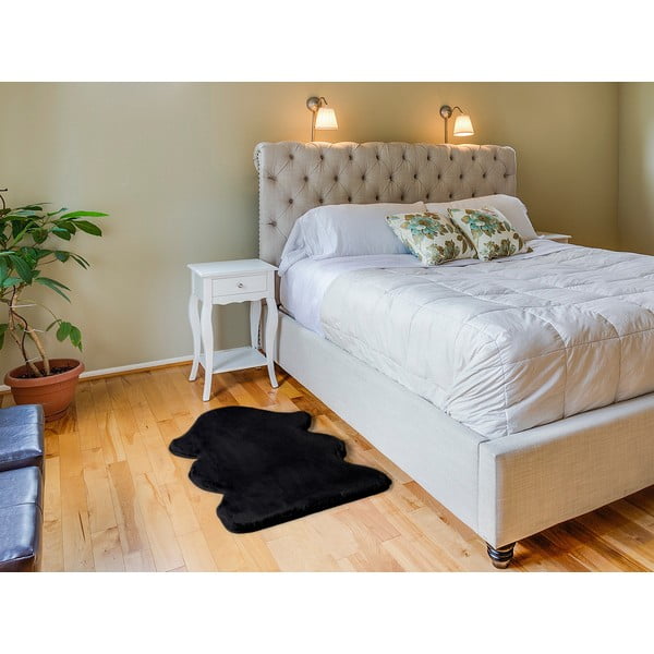 Crni tepih Universal Fox Liso, 60 x 90 cm-image-1