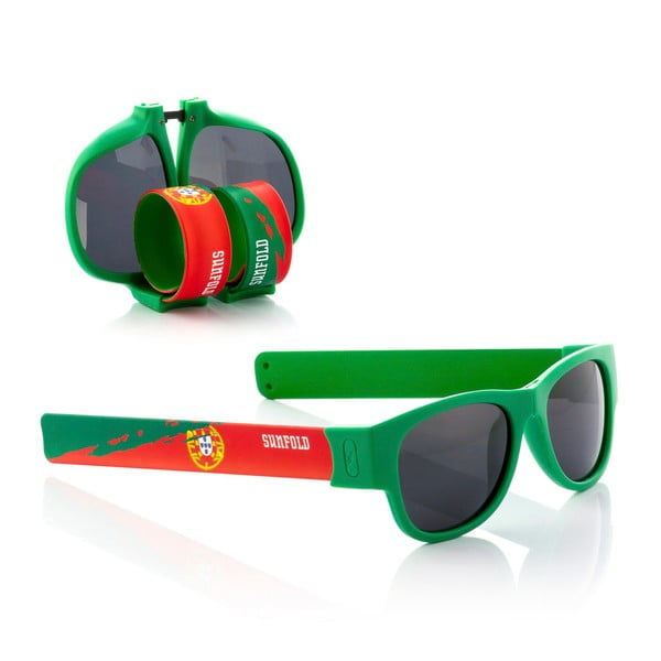 InnovaGoods Sunfold Mondial Portugal roll-up zelene sunčane naočale