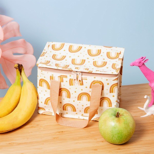 Narančasto-ružičasta termo torba za hranu Sass & Belle Earth Rainbow-image-1