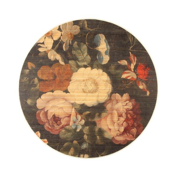 Ručno rađen okrugao tepih od bambusa ø 120 cm Sayuri – Bizzotto