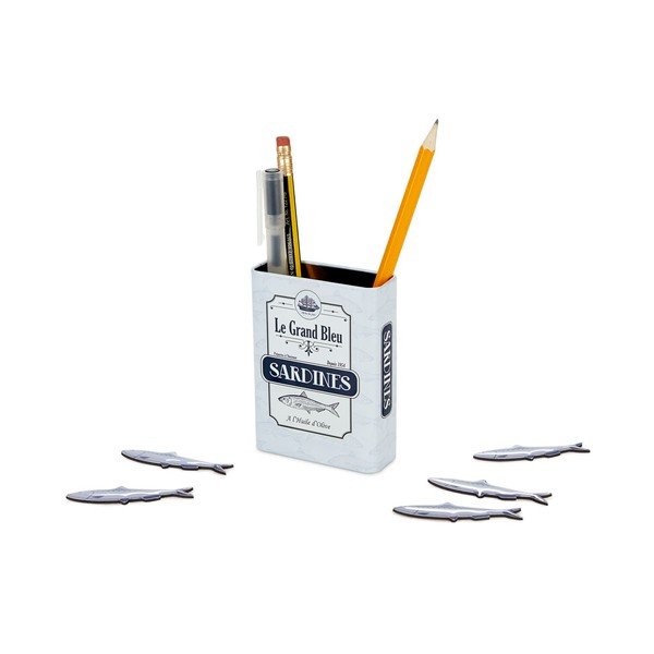 Metalni uredski organizator za dopisnice Sardines – Balvi