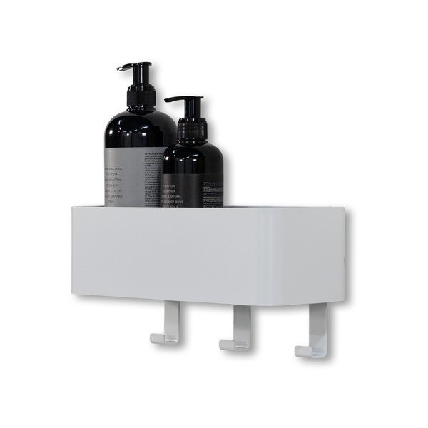 Bijela željezna zidna kupaonska polica Multi – Spinder Design-image-2