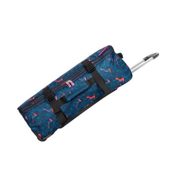 Plava putna torba na kotače Lulucastagnette Jungle, 91 l-image-4