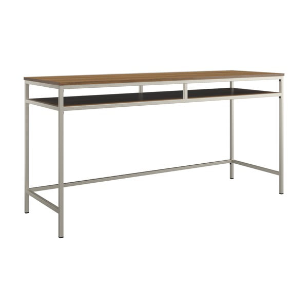 Radni stol s pločom stola u dekoru oraha 51x153 cm Bradford – Støraa-image-1