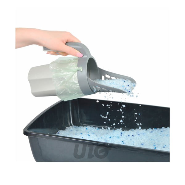 Svijetlo siva lopatica 16x11 cm – Love Story-image-1