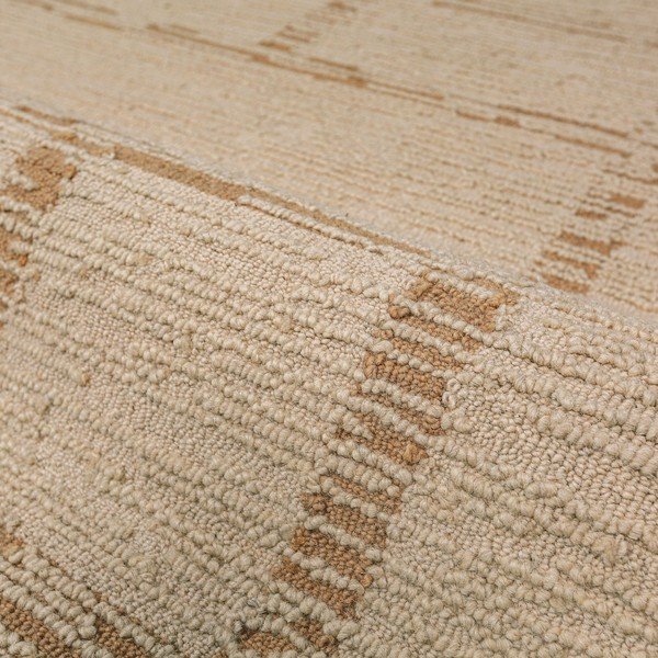 Ručno rađen vunen tepih u prirodnoj boji 140x200 cm Harris Modula Wool – Flair Rugs-image-3