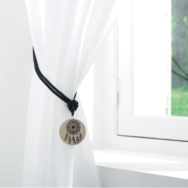 Drvena/tekstilna kopča za zavjese Judy – douceur d'intérieur-image-2