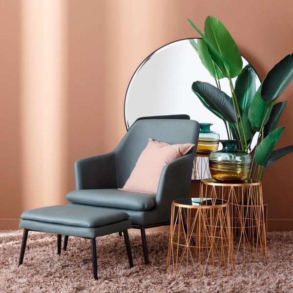 Zidno ogledalo ø 100 cm Ronda – Ixia-image-1