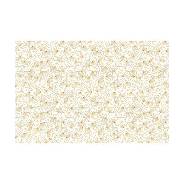 Bijelo-žuti ukrasna pozadina za Hexoka Ambiance Namještaj-image-1