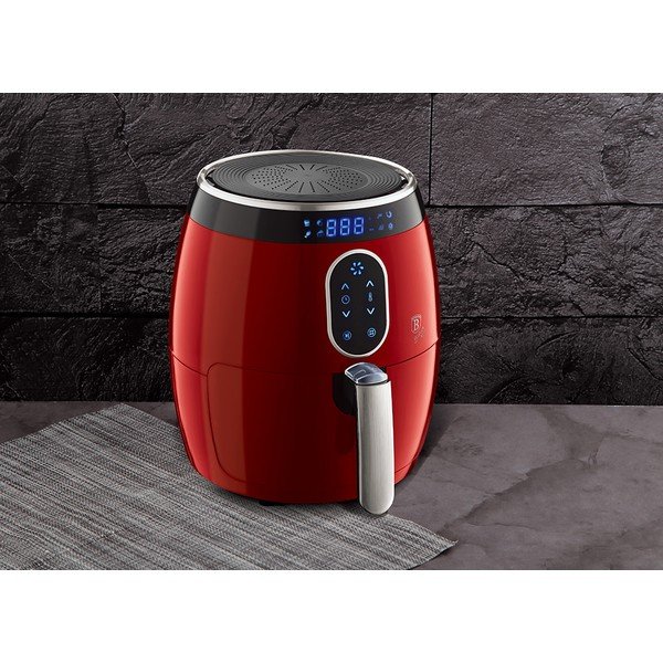 Crvena friteza na vrući zrak Burgundy Metallic Line – BerlingerHaus-image-1