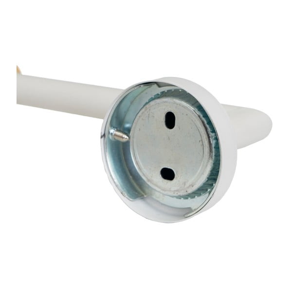 Bijeli metalni zidni držač toaletnog papira – Casa Selección-image-3