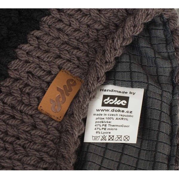 Ručno pletena kapa DOKE Stripes Beanie-image-2