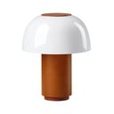 Narančasta LED stolna lampa aluminijska s mogućnosti zatamnjivanja (visina 22 cm) Harvest – Zone