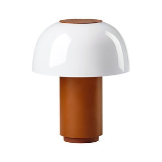 Narančasta LED stolna lampa aluminijska s mogućnosti zatamnjivanja (visina 22 cm) Harvest – Zone