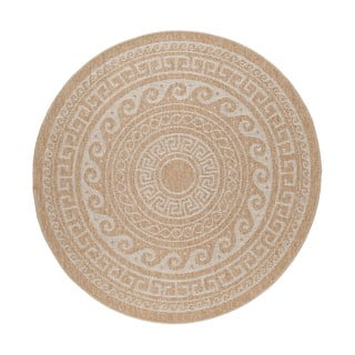 Bež okrugli vanjski tepih ø 120 cm Comilla – Ayyildiz Carpets
