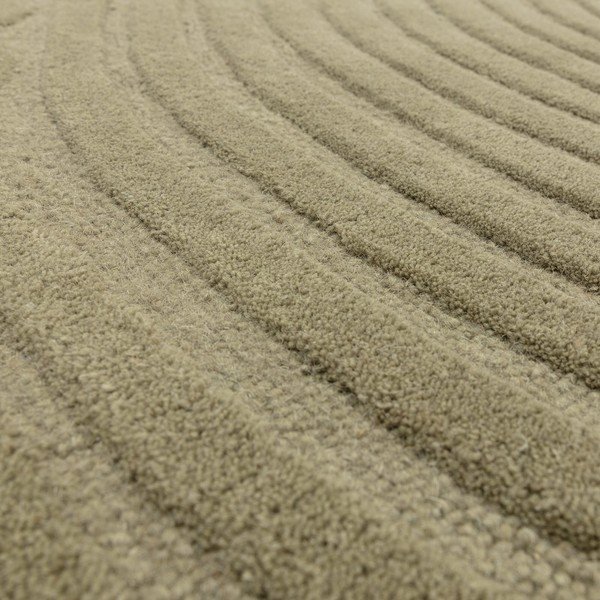 Kaki zeleni vuneni tepih 160x230 cm Hague – Asiatic Carpets-image-3